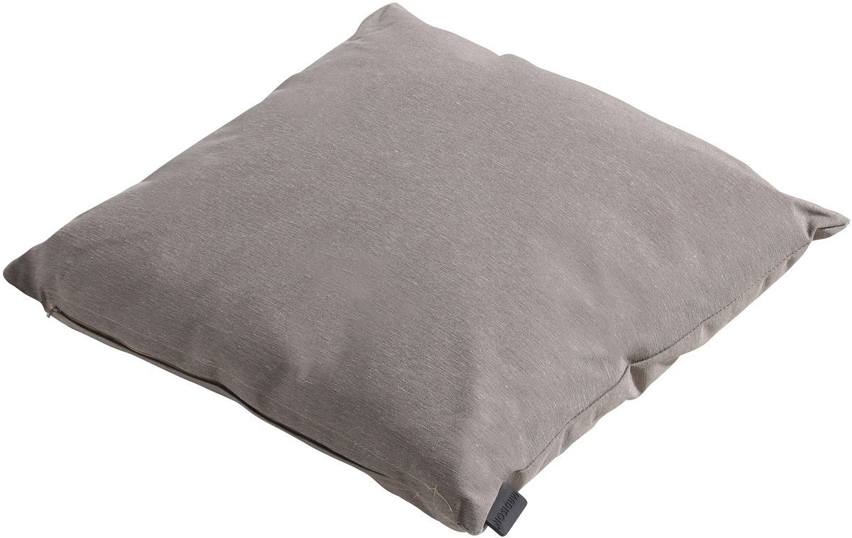 Madison Sierkussen paspel ca.60x60cm Panama taupe Bruin