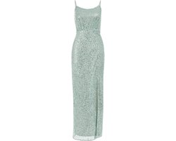 WE Fashion Dames Maxi jurk met pailletten