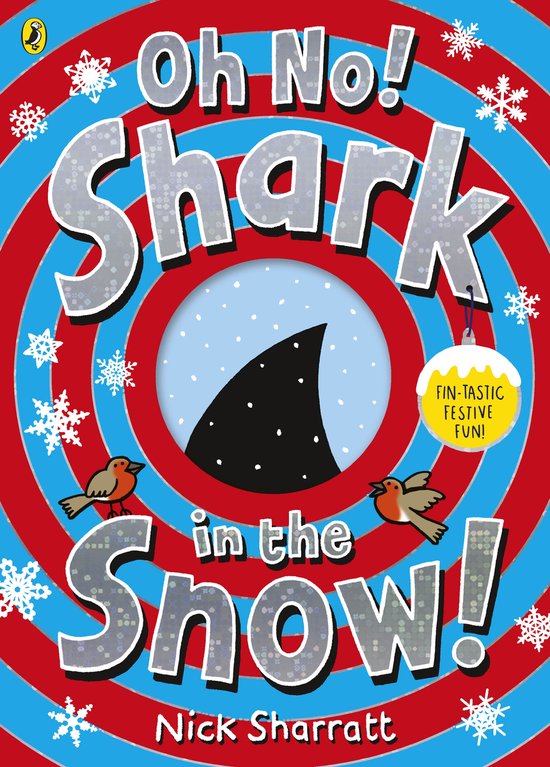 Oh No Shark in the Snow