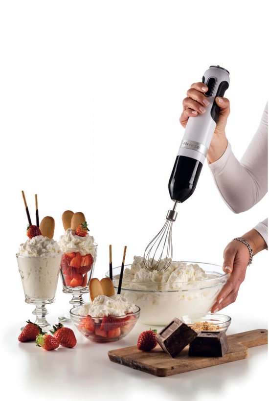 Ariete 0602/01 Moderna Staafmixer - 1000W - 10 Snelheden - Incl. Hakmolen, Garde & Maatbeker van Ariete — afbeelding 3