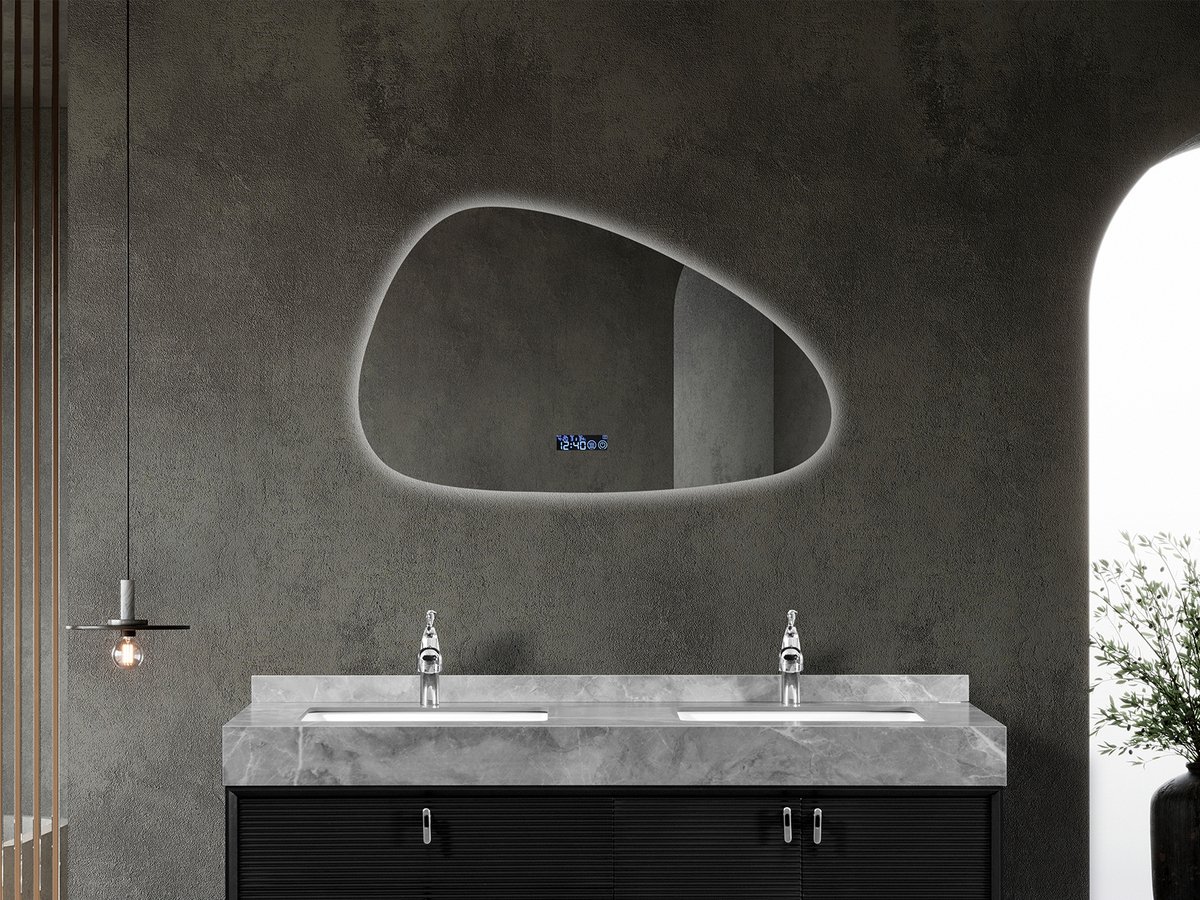 Mawialux LED Badkamerspiegel - Tess - 90-56cm