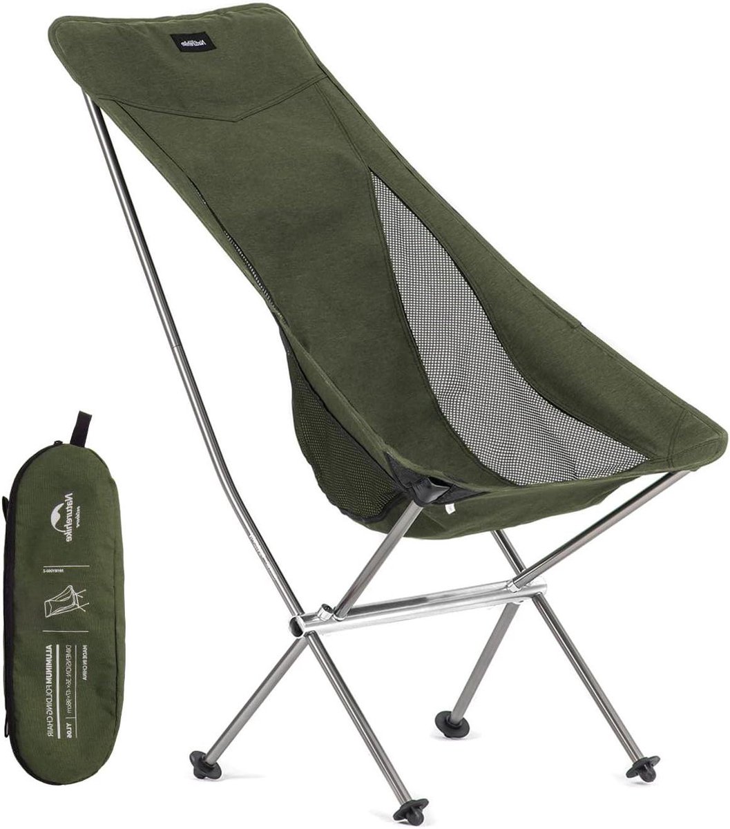 Ultralichte Opvouwbare Campingstoel - Ideaal voor Vissen en Wandelen - Groen