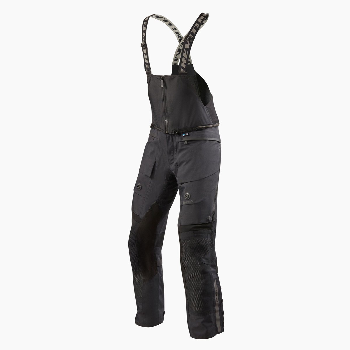 REV'IT! Dominator 3 GTX Short Black Motorcycle Pants - Maat 2XL - Broek