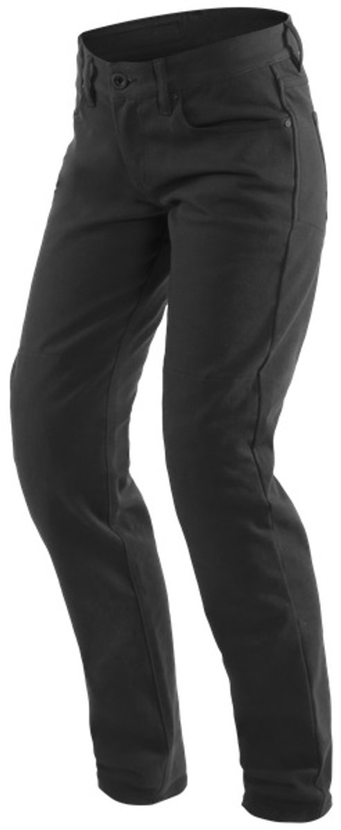 Dainese Casual Slim Lady Tex Black Motorcycle Pants 32 - Maat - Broek