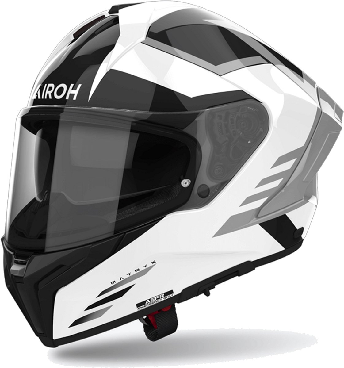 Airoh Matryx Thron Black White L - Maat L - Helm