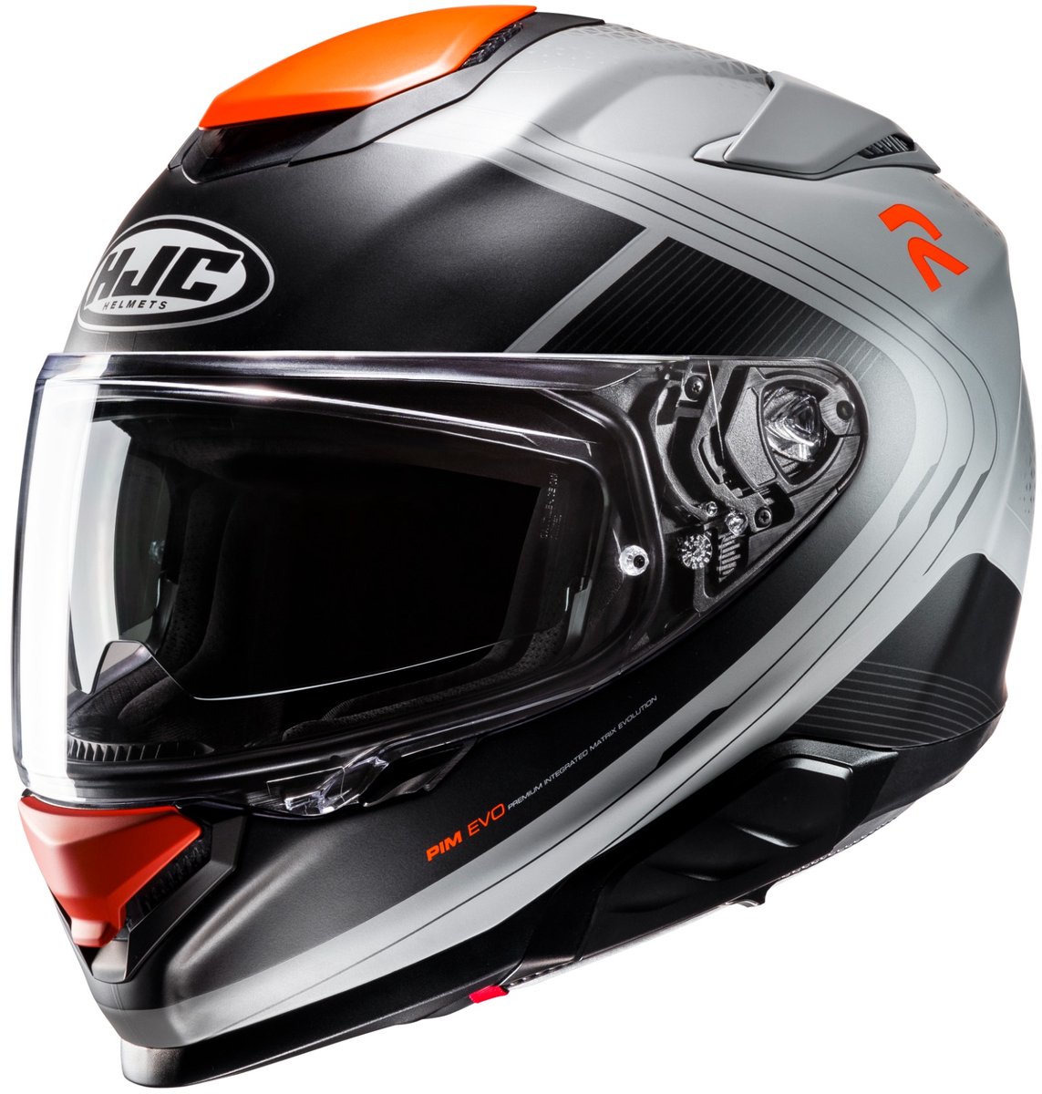 HJC RPHA 71 Frepe Zwart Grijs Oranje Integraalhelm - Helm