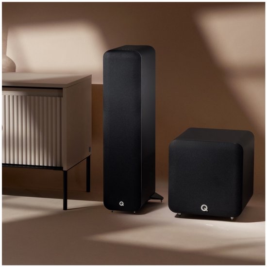 Q-Acoustics: Q Sub80 subwoofer - Satijn zwart — afbeelding 5