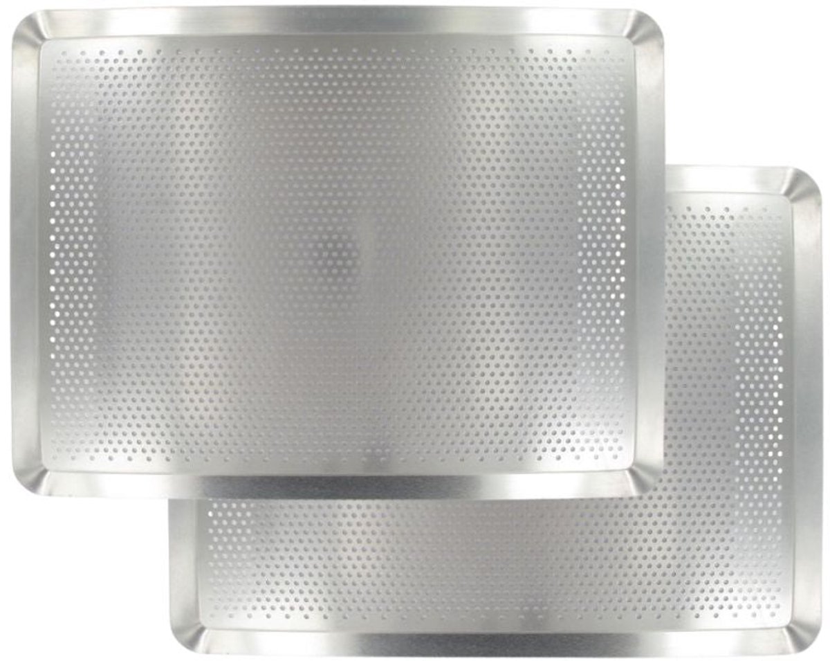 Set van 2 geperforeerde bakplaten van aluminium Zenker Special Cooking
