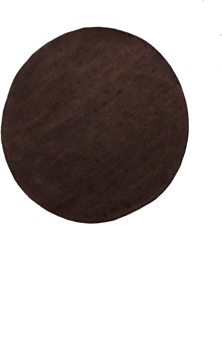 Vloerkleed ARCOLA - Ø180x0.5cm - Bruin