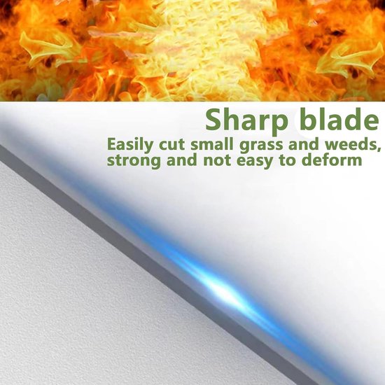 12 stks metalen gazon Trimmer Blades gazon Trimmer accessoires metalen mes voor gazon Trimmer Reserve Blade Metal Blade Lawn Trimmer Reserve Blades Lawn Trimmer Reserve Blade Accessoires van Merkloos	 — afbeelding 2