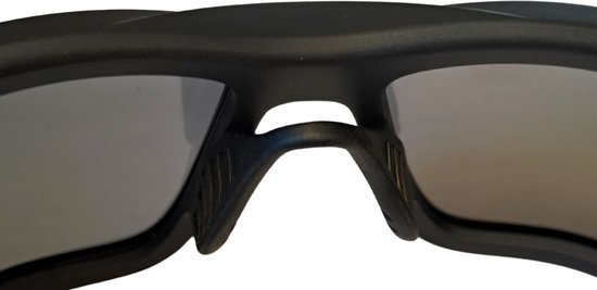Polarised Blue Sports Master XL Sportzonnebril Zonnebril Lichtgewicht Antislip Sportbril Rubber Bril — afbeelding 3