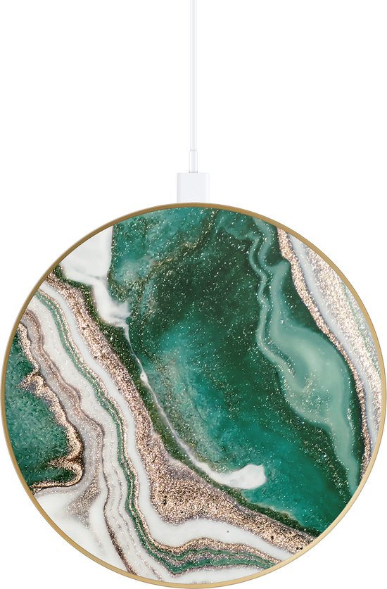 Golden Jade Marble Ideal Of Sweden Fashion Qi Charger IDeal Of