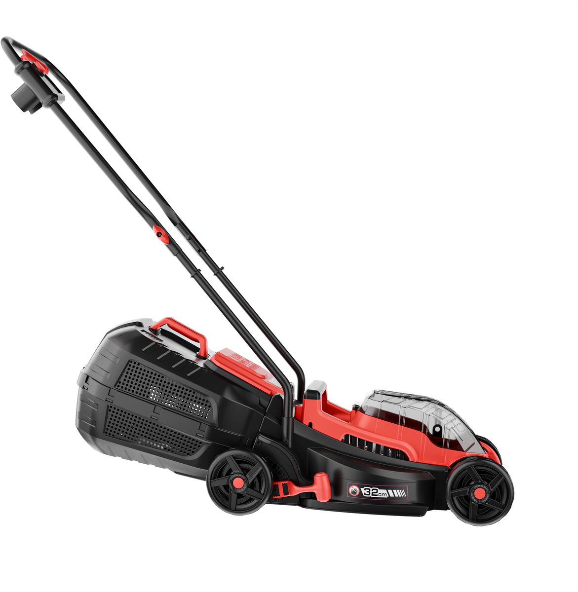 YARDIO Tools® - Grasmaaier Elektrisch - Grasmaaier Accu - Handmaaier - 320mm maaibreedte - 21v incl. 4.0a Accu en Snellader - tot 50m2 - Lawnmaster 320 - LawnMaster320-4.0aBAT – foto 6