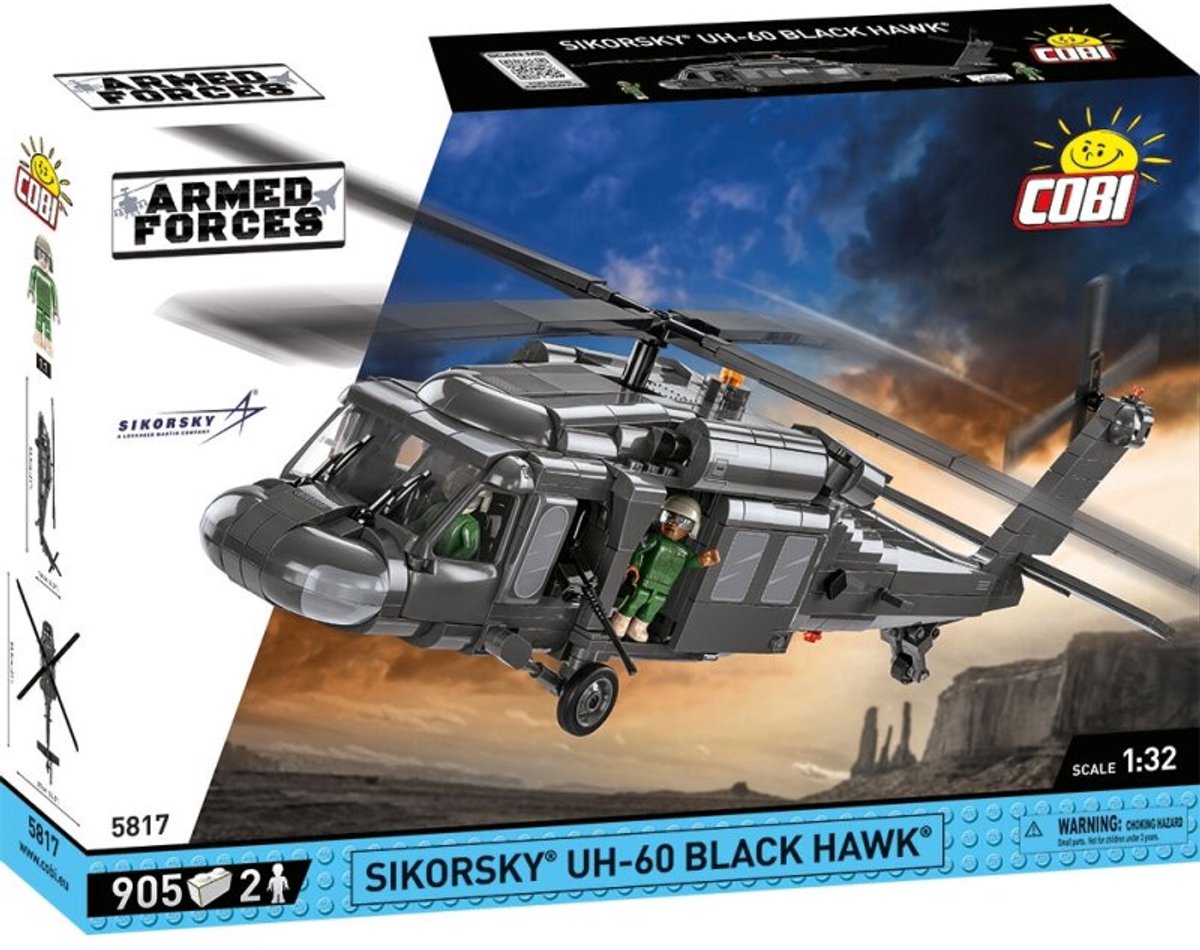 COBI Sikorsky ZWARTE HAK - COBI-5817