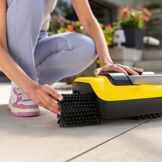 Kärcher PCL 6 Rollers set Terrasreiniger - Incl. 4 rollers steen & 4 rollers hout - Lage druk - 4 Roterende borstels - Ideaal voor houten en stenen terrassen van Kärcher — afbeelding 5