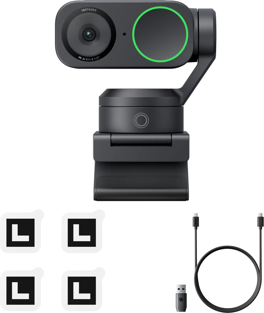Insta 360 Link 2 - 4K webcam - AI thumbnail 2