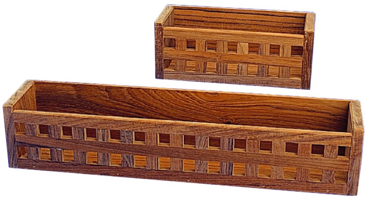 Opbergrek 25,5cm teak