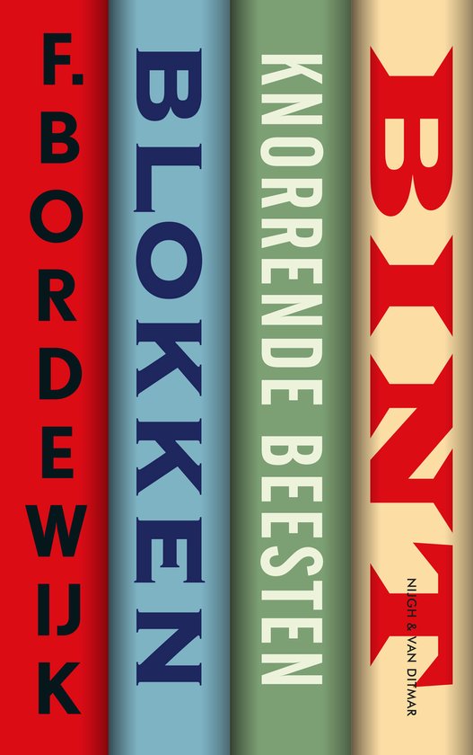 Blokken, Knorrende beesten, Bint - cover