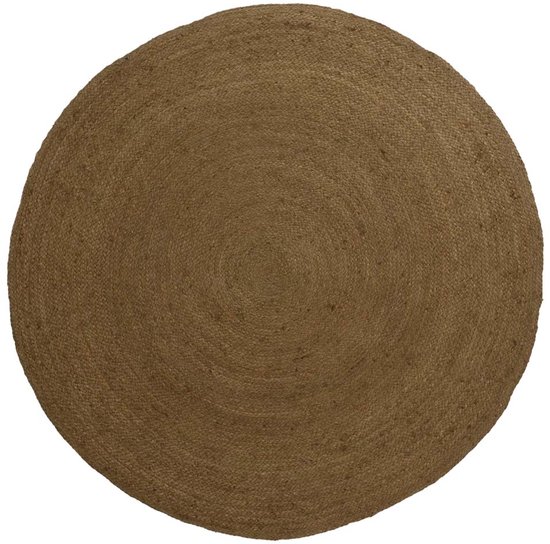 Tapijt rond 240 cm gevlochten jute kopen
