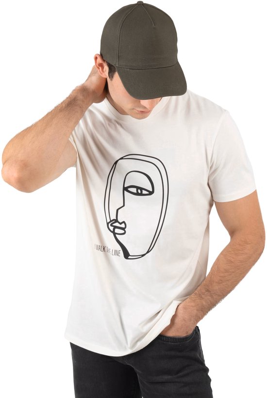 Mijncadeautje - Coffret Avantage - T-shirt 100% coton et casquette 100% coton brossé épais - Je ne suis pas suivi - T-shirt taille S