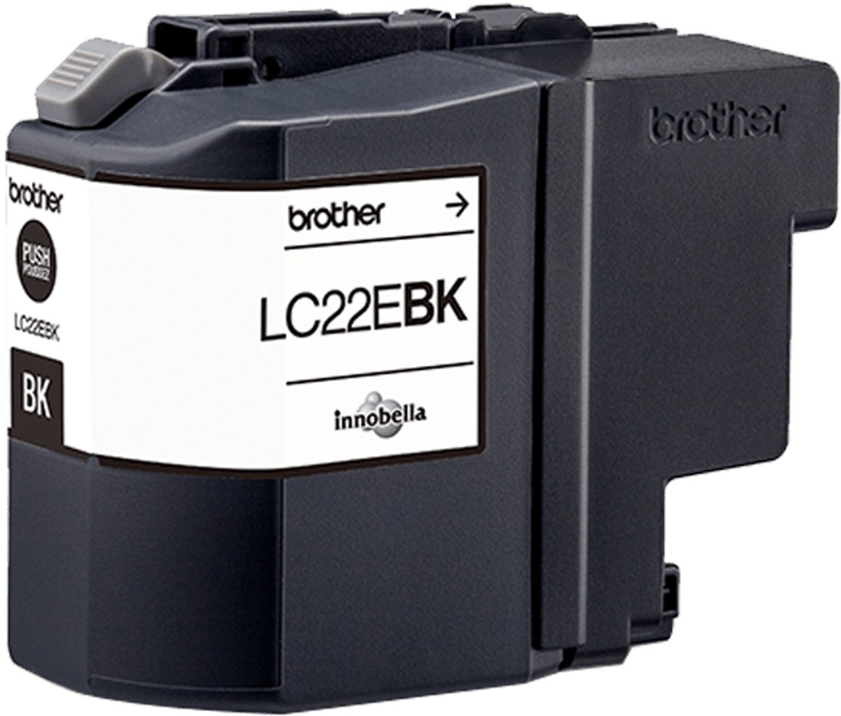 Brother LC-22EBK - Inktcartridge / Zwart