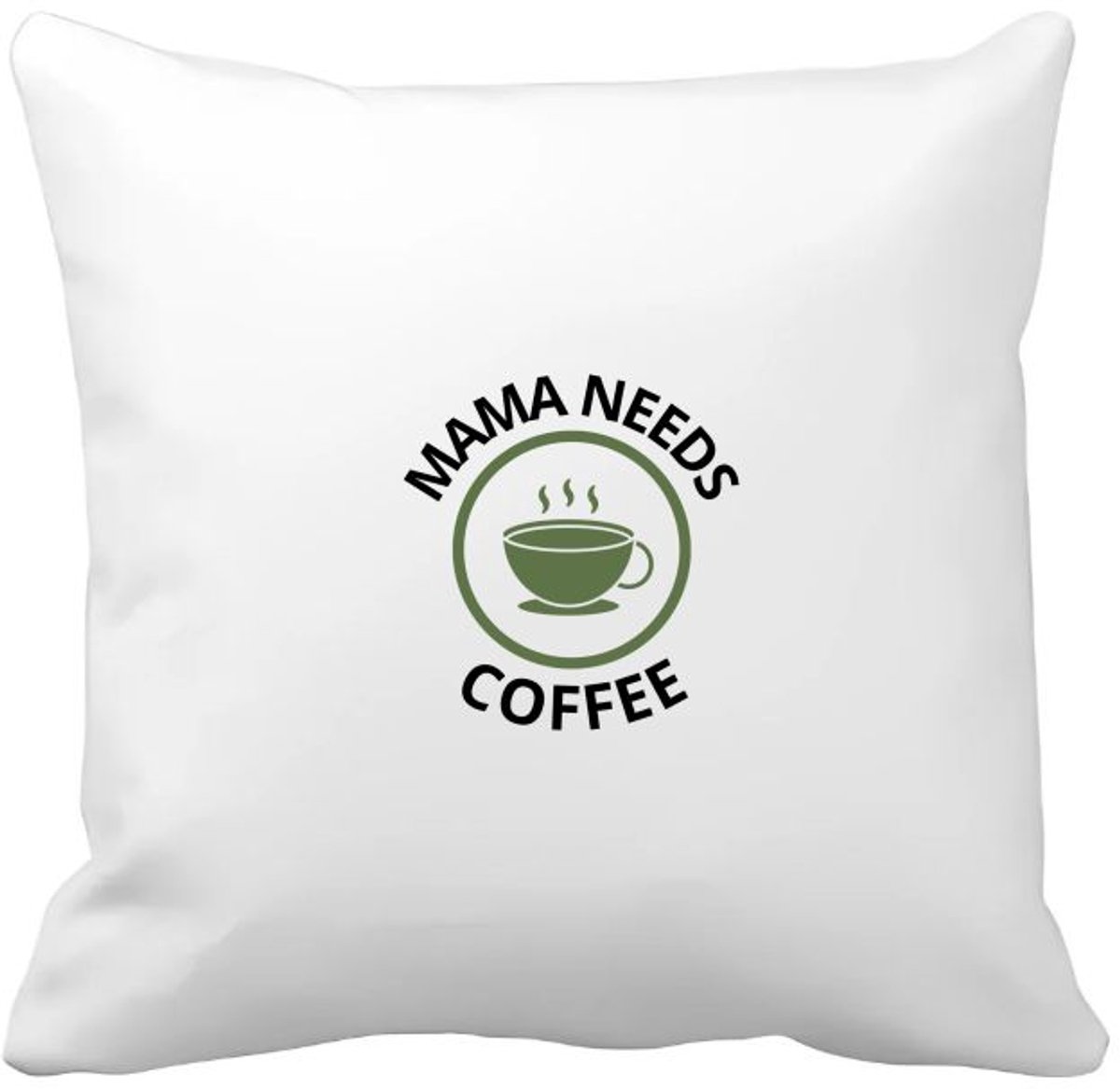 Akyol mama needs coffee Kussen hoes - Moeder - mama die koffie nodig heeft - moeder cadeautjes - moederdag - verjaardagscadeau - verjaardag - cadeau - geschenk - kado - gift - moeder artikelen - 40 bij 40 cm Multicolor