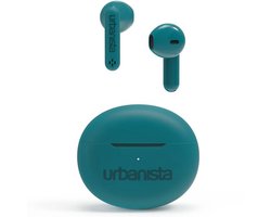 Urbanista Austin TWS Earbuds – 13mm Drivers met Helder Geluid – Tot 20u Speeltijd met Oplaadcase – Bluetooth 5.3 & IPX4 – Leke Green