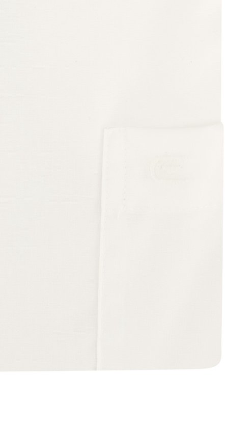 CASA MODA modern fit overhemd - wit - Strijkvriendelijk - Boordmaat: 45