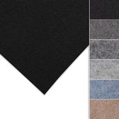 KARAT Viltstof, naaldvilt Superflex, bekledingsstof van vilt, stof per meter, interieurbekleding, blauw, 206 x 150 cm