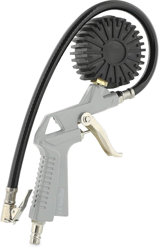 Cyclus bandenpomp met manometer - Cheap Bike Shop