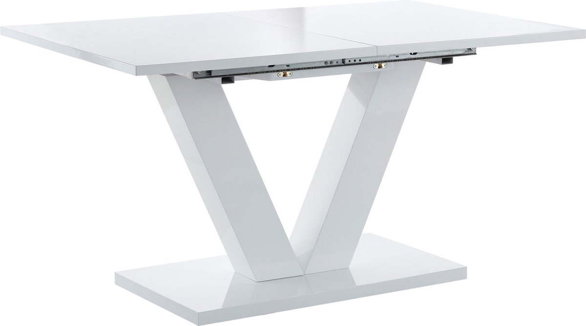 Andy-Eettafel - 6-zits - Verlengbaar - Wit