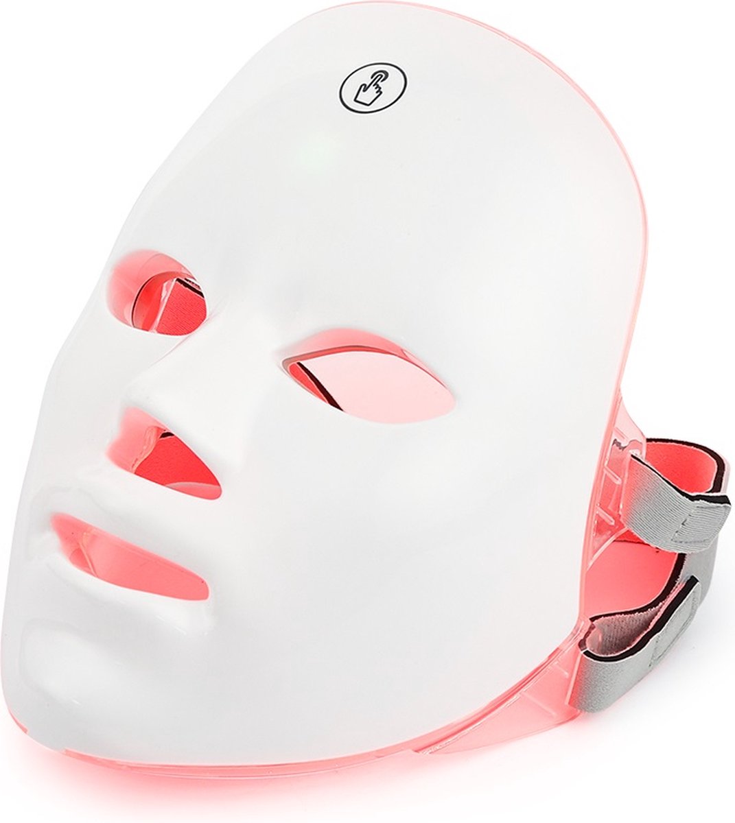 Draadloos 400Mah Gezichts Led Masker 7 Kleuren Led Fotontherapie Schoonheidsmasker Huidverjonging Lifting Dark Spot Cleaner Apparaat