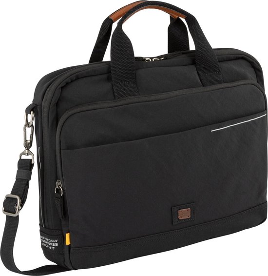 camel active Unisex Business Bag met verstelbare schouderriemen - Maat menswear-OS - Zwart