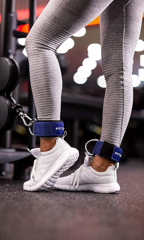 Training Met Extra Gewicht Voetlussen (gevoerd) - Voor Fitness Training Aan Het Trekkoord - (2 Sport Apparaat