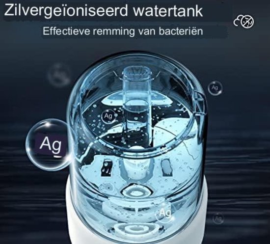 Luchtbevochtiger voor de slaapkamer, 300 ml, roterende regendruppel