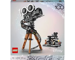 LEGO Disney Walt Disney eerbetoon – camera 100ste Verjaardag Set voor Volwassenen - 43230 Image