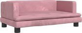 vidaXL-Hondenmand-80x45x30-cm-fluweel-roze