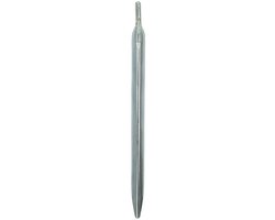 6x Stuks grondpennen/tentharingen metaal met haak 25 cm - camping/kampeer accessoires van Merkloos — afbeelding 4