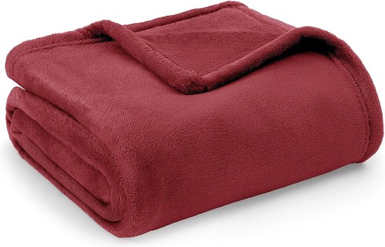 Kerst donzige deken voor slaapbank kerstbomen sneeuwvlok sokken patroon fleece deken voor kinderen jongens meisjes Merry Christmas Sherpa deken rood wit groen, dubbel 152 x 180 cm