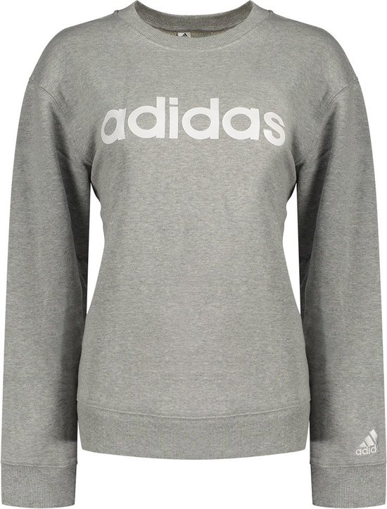 Adidas Sportswear Lin Ft Sweatshirt Grijs L Vrouw