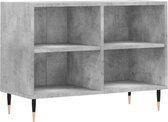 vidaXL - Tv-meubel - 69,5x30x50 - cm - bewerkt - hout - betongrijs