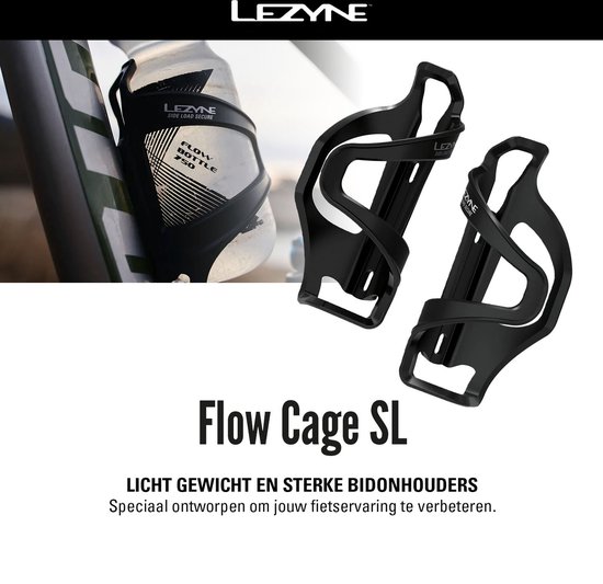 LEZYNE FLOW CAGE SL PAIR BLACK — afbeelding 4
