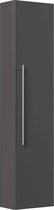 Badkamer kolomkast Thor Antraciet - MDF - Breedte 35.2 cm - Hoogte 150.4 cm - Diepte 20 cm
