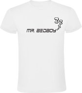 Mr. Bedboy Heren T-shirt - slapen - moe - woordgrap - humor - grappig