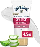 Gold Bond Diabetics Bodylotion voor droge huid - met aloë om te hydrateren en te kalmeren 127g