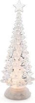 Betoverende Draaiende Glazen Kerstboom met LED-verlichting - Kerst decoratie - Konst Smide - Verlichting - Kerst versiering - Kerstboom - Betoverend - Decoratie