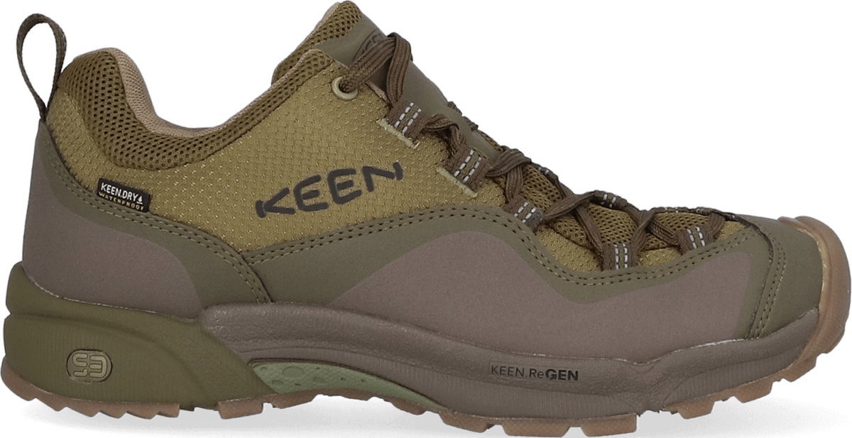 Keen NXIS EVO Mid Dames Wandelschoenen Fawn/Peach Whip Roze