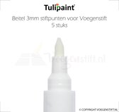 Tulipaint 3mm (Beitel) reservepunten 5 stuks voor Voegenstift