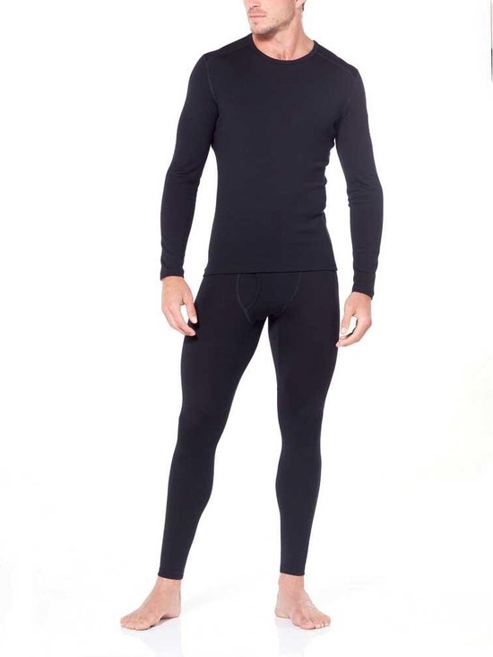 Icebreaker Tech leggings with fly 260 104374001 black L van Icebreaker — afbeelding 5