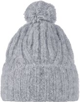 Buff Nerla Knitted Hat Beanie 1323359371000, Unisex, Grijs, Muts, maat: One size